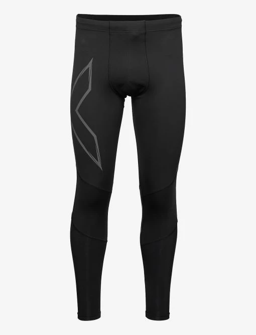 2XU IGNITION SHIELD COMP TIGHTS - BLACK/ BLACK REFLECTIVE -Online sportwinkel 2xuma6311b cblackblackreflective v009