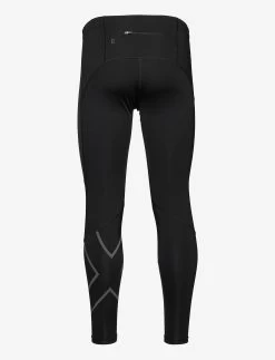 2XU IGNITION SHIELD COMP TIGHTS - BLACK/ BLACK REFLECTIVE -Online sportwinkel 2xuma6311b cblackblackreflective v009 1