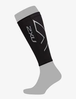 2XU COMPRESSION CALF GUARDS - BLACK/BLACK