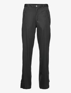 ABACUS Mens Walton Rain Trs, Longer - BLACK