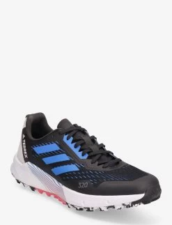 ADIDAS PERFORMANCE Terrex Agravic Flow 2 Trail Running Shoes - CBLACK/BLURUS/TURBO
