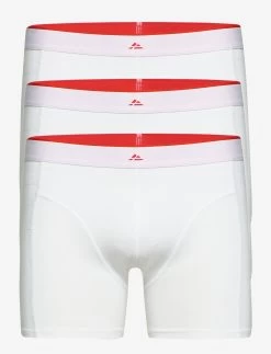 Bamboo Trunks 3 Pack - WHITE