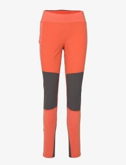 Bergans Flyen Outdoor Tights Women - BRICK/SOLID CHARCOAL