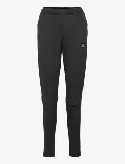 Hummel HmlESSI TAPERED PANTS - BLACK