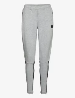 Hummel HmlESSI TAPERED PANTS - GREY MELANGE