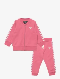 Hummel HmlBILLE TRACKSUIT - BAROQUE ROSE