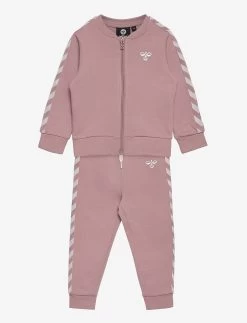 Hummel HmlBILLE TRACKSUIT - WOODROSE