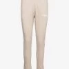 Hummel HmlLEGACY WOMAN TAPERED PANTS - PUMICE STONE