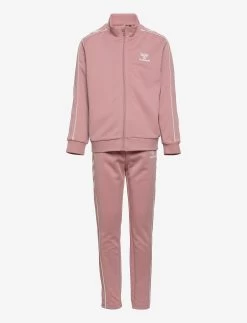 Hummel HmlTRACK TRACKSUIT - WOODROSE