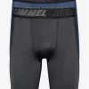 Hummel HmlTE TOPAZ 2-PACK TIGHT SHORTS - BLACK/INSIGINA BLUE