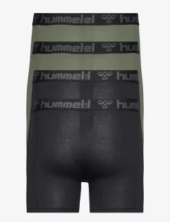 Hummel HmlMARSTON 4-PACK BOXERS - BLACK/THYME