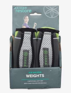 GAIAM RESTORE WALKING WEIGHTS 4LB SET - MULTI