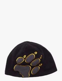 Jack Wolfskin FRONT PAW HAT KIDS - BLACK