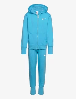 Nike FULL ZIP & JOGGER SET - BALTIC BLUE HEATHER