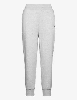 Puma ESS Sweatpants FL Cl - LIGHT GRAY HEATHER-CAT