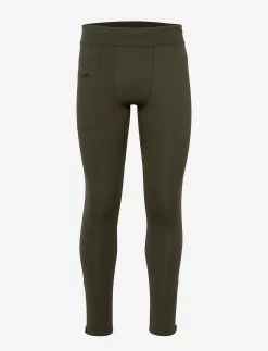 Men's Performance Tights - FOREST GREEN