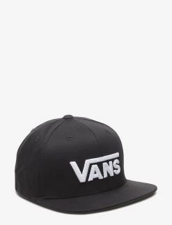 Vans DROP V II SNAPBACK BOYS - BLACK-WHITE